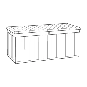 Darwin 454L Storage Box - Green