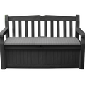 Keter 265L Eden Grey Outdoor Storage Bench