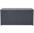 Living and Home 430L Grey Cushion Storage Box