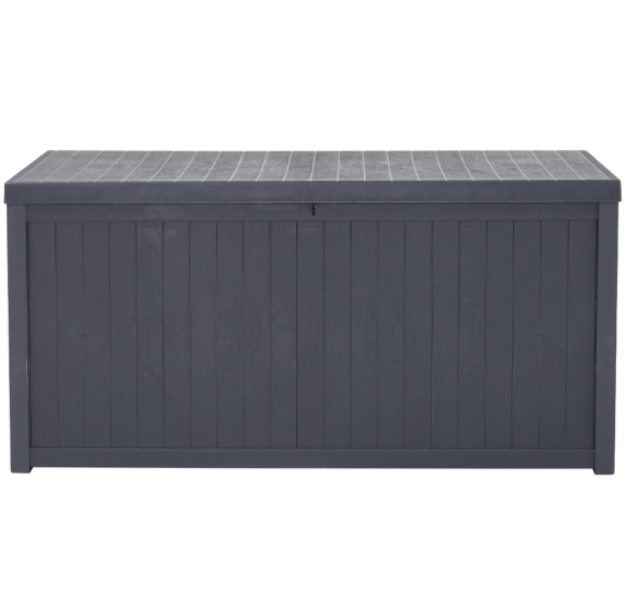 Living and Home 430L Grey Cushion Storage Box