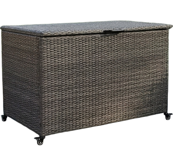 Royalcraft Charcoal KD Weave Cushion Storage Box 645L